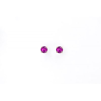 MB2001 〇ピアス　ガーネット
