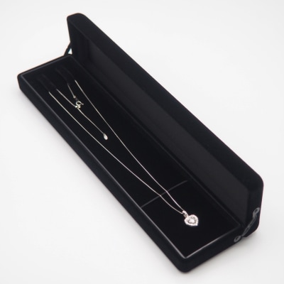 プラチナ　0.65ct　ハートダイヤモンド ペンダントネックレス　FHH-019689