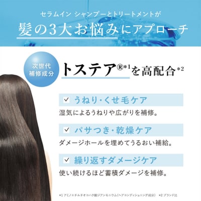 セラムイン シャンプー&トリートメント 300ml×各1本|19_drs-030101