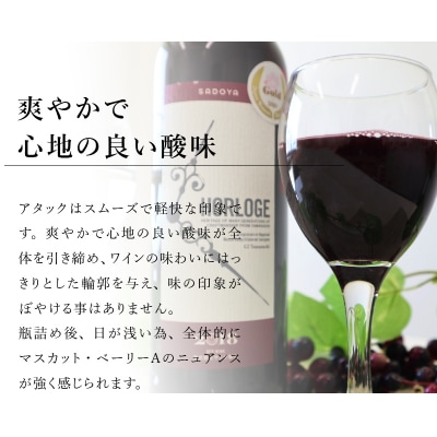 サドヤ・オルロージュ 赤 720ml