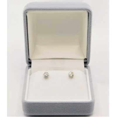 プラチナ900 ダイヤモンドピアス(Dカラー・0.5ct)K027904-H