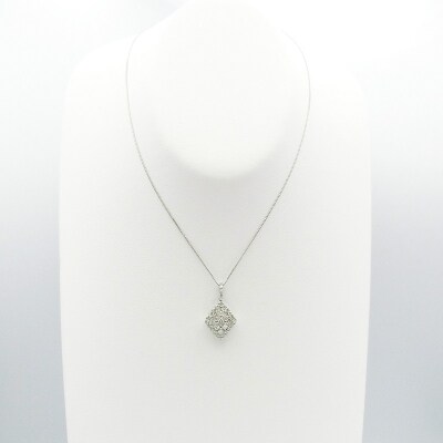 甲府市発 プラチナ ダイヤモンド ペンダント PT900 1.00ct [PP-3034]