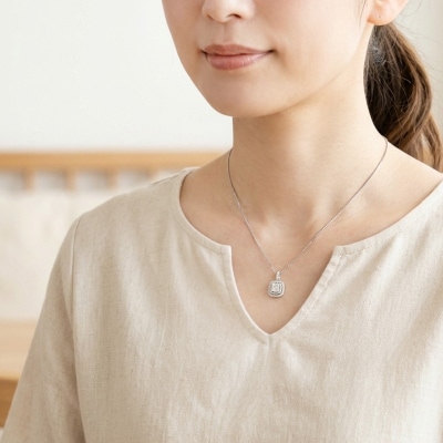甲府市発 プラチナ ダイヤモンドペンダント pt900 0.7ct [PP-2959PT]