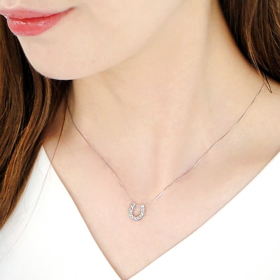 Pt ダイヤ馬蹄0.30ct　PN　325717