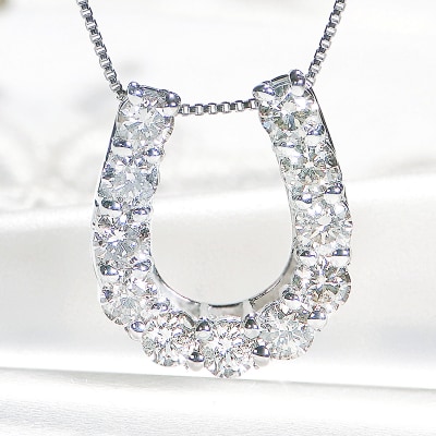 Pt ダイヤ馬蹄1.00ct　PN　325722