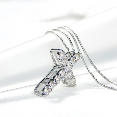 Pt ダイヤクロス(0.30ct)　PN 330631