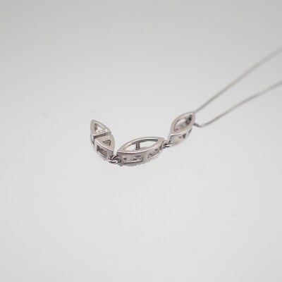 ジュエリー産地甲府　PT2WAYダイヤモンドネックレス　0.20ct　82025
