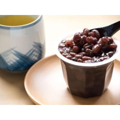あんこ屋野中の手作りぜんざいセット(豆6個&栗3個&白玉3個)各120g