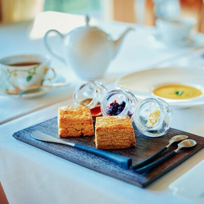 オーベルジュ フレンチの森 The Afrernoon Teaペアお食事券　ap01115