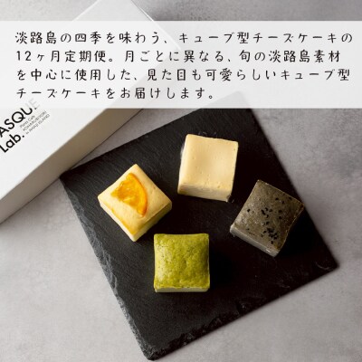 スイートチーズキューブ 12ヶ月定期便　ap06042