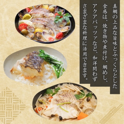淡路島産 真鯛切身 120g(2～3切)×8パック　as21060