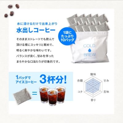 水出し アイスコーヒー 30バッグ 淡路島 ドリップバッグ セット　at14027