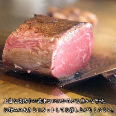 淡路牛シャトーブリアン ブロック 500g　ah14094