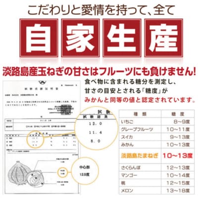 今井ファームの淡路島たまねぎ「かくし玉」 2kg　ai01154