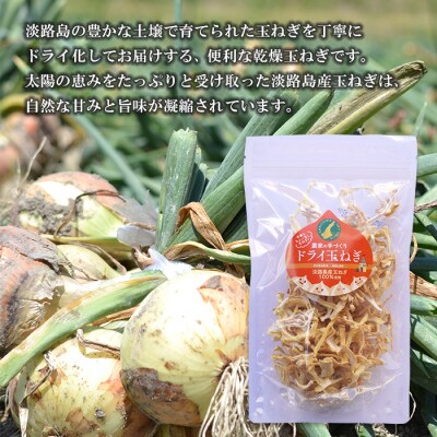 名手農園の淡路島産ドライ玉ねぎ 50g×5袋　an03036