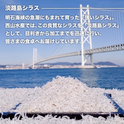 淡路島シラスの釜揚げ 100g8袋入り(800g) 釜揚げしらす 冷凍　an14009