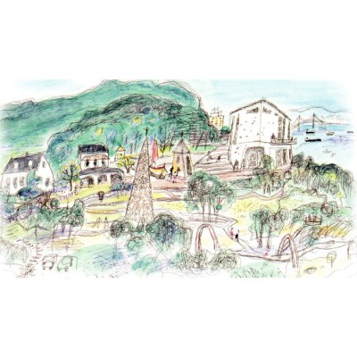アート山大石可久也美術館利用券セット(3,000円分)　aa15002