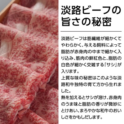 特選淡路ビーフシャブシャブ600g【お届け日指定返礼品】　aa16053