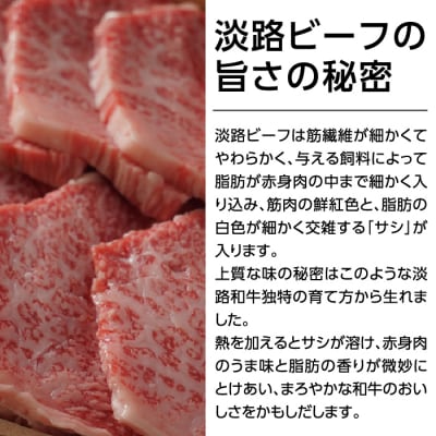 淡路ビーフ焼肉用600g【お届け日指定返礼品】　aa16057