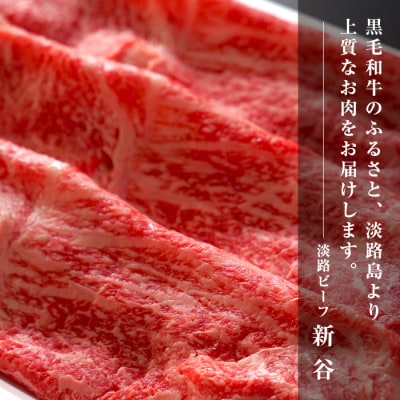 淡路ビーフモモバラスライス500g【お届け日指定返礼品】　aa16060