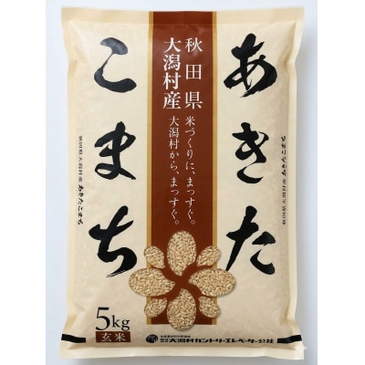 大潟村産あきたこまち玄米3種詰め合わせ