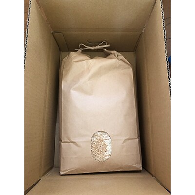 【2ヵ月毎定期便】あきたこまち玄米5kg (栽培期間中農薬不使用・化学肥料不使用) 全3回