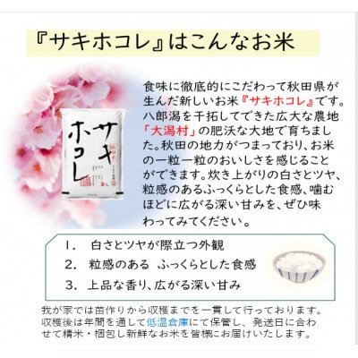 【令和7年産】特別栽培米サキホコレ5kg(白米)
