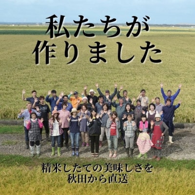 【毎月定期便】あきたこまち5kg(6か月分)秋田県産特別栽培米 大潟村のお米 精米 全6回