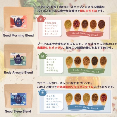 新姫ハーブティーセット(ハーブティー3種各1)