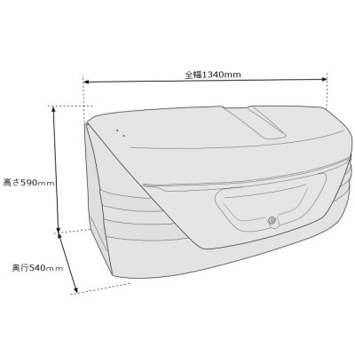 ID BOX ライトグレー×ホワイト 2トーンカラー 塗装品