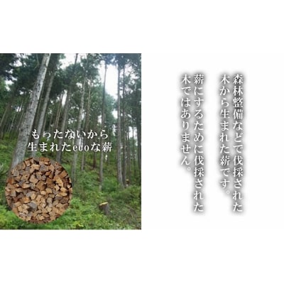 きこりの薪 針葉樹20箱 約80kg(現地受け取り) 