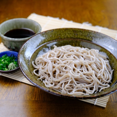 冷凍十割茹で蕎麦(ざるそば3食分、かけそば3食分)セット