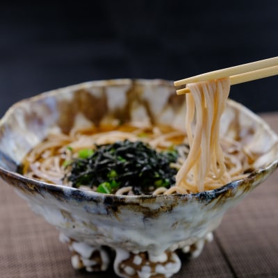 冷凍十割茹で蕎麦(ざるそば3食分、かけそば3食分)セット