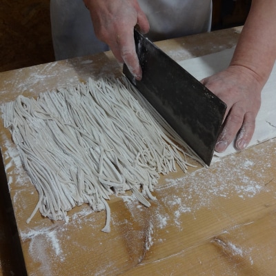 冷凍十割茹で蕎麦(ざる用　6食分)