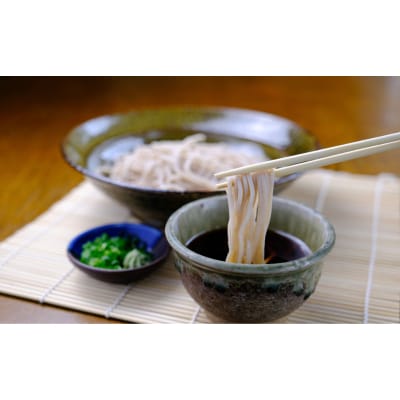 【年越しそば】冷凍十割茹で蕎麦(ざるそば3食分、かけそば3食分)セット