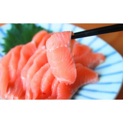 渓流サーモン　お刺身フィーレ・棒寿司セット　