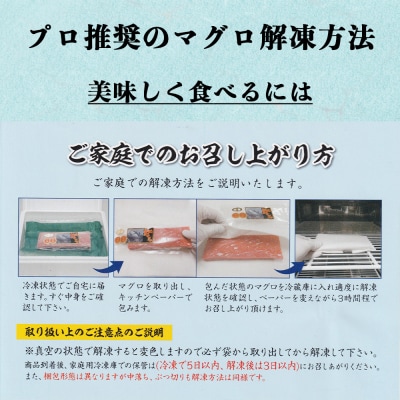 【引き締まった旨味】津軽海峡産まぐろ(赤身200g)