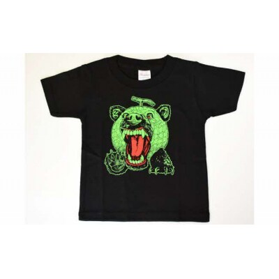 メロン熊　ロックなTシャツ(子ども用)110サイズ　W8