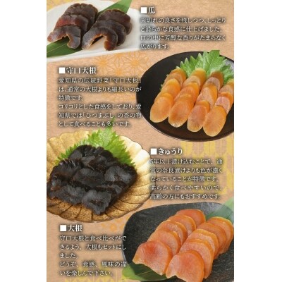 酒粕問屋謹製　特選奈良漬け4種詰め合わせ 450g　箱入り　H145-015