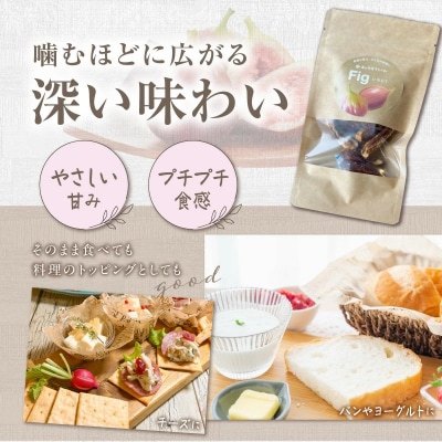 【無添加・砂糖不使用】農家が本気で作ったドライいちじく(20g×6パック)  H164-022