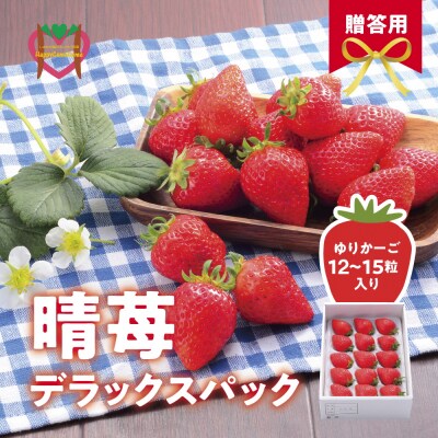 【先行予約】しあわせ届けるいちご農園HappyComeComeの晴苺450g B-90a