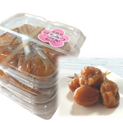 梅干し 家庭用はちみつ梅干し3パックセット