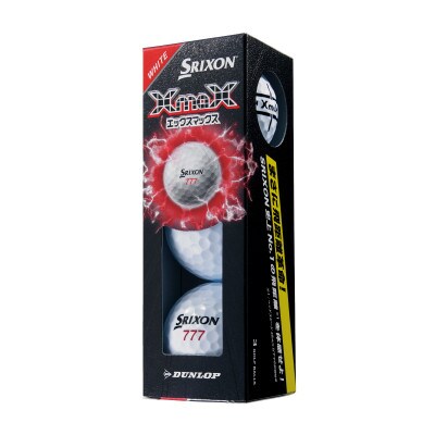 2026年モデル スリクソンXmaX ホワイト 1ダース ダンロップ ゴルフボール