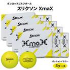 ダンロップゴルフボール　スリクソン　XmaX　4ダース【色:パッションイエロー】
