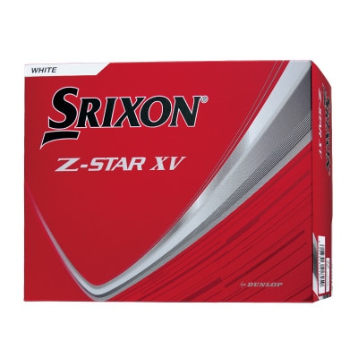 ダンロップゴルフボール 2025年 スリクソン　Z-STAR　XV　1ダース【色:ホワイト】