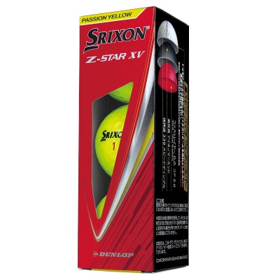 ダンロップゴルフボール 2025年 スリクソンZ-STAR　XV　5ダース【色:パッションイエロー】