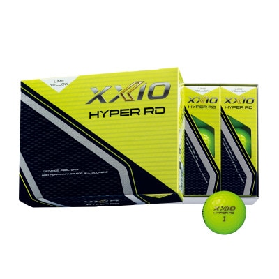 ゼクシオ HYPER RD 20ダース【ライムイエロー】ダンロップ ゴルフボール