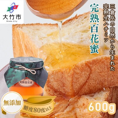 完熟純粋 ハチミツ 百花蜜 600g