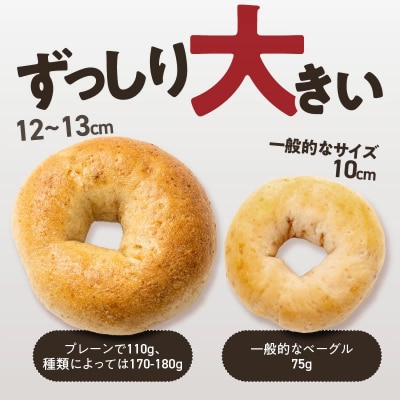 リピーター続出!!わっぱ堂のふわもちベーグル8個セット H049-059