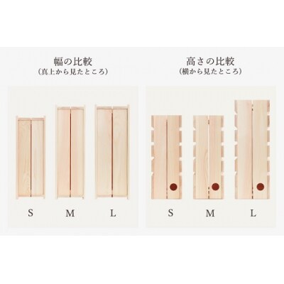 ルーター ケーブル ボックス Mサイズ 収納 / 紀州産 桧 神棚屋さんが作る 木製 2段収納